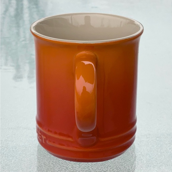 Le Creuset Coffee Mug ~ Flame/Orange - Picture 4 of 6
